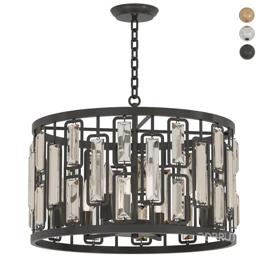 Bolton Crystal Pendant Light Image 1