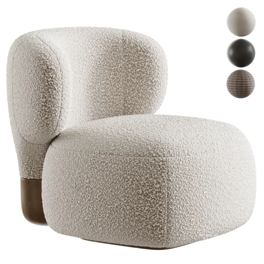 Asawa Designer Lounge Chair Image 1