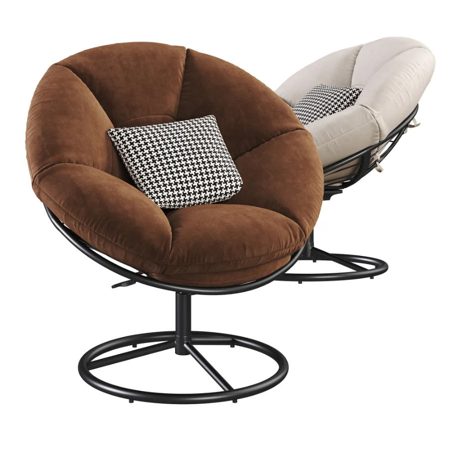 Multi-function Papasan Relaxation Chair Image 7