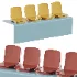 Plastic stadium seats and grandstand chairs - Thumbnail 4