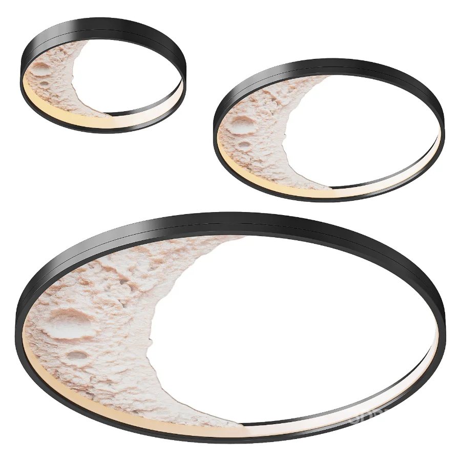 Ceiling Led Cosmos Waning Moon Image 1