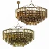 Petalia 9 light aged brass - Thumbnail 3