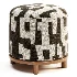 Bisou Performance Jacquard Ottoman - Thumbnail 5