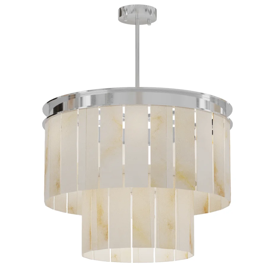 Afralia Marble Ceiling Chandelier Set3 Image 6