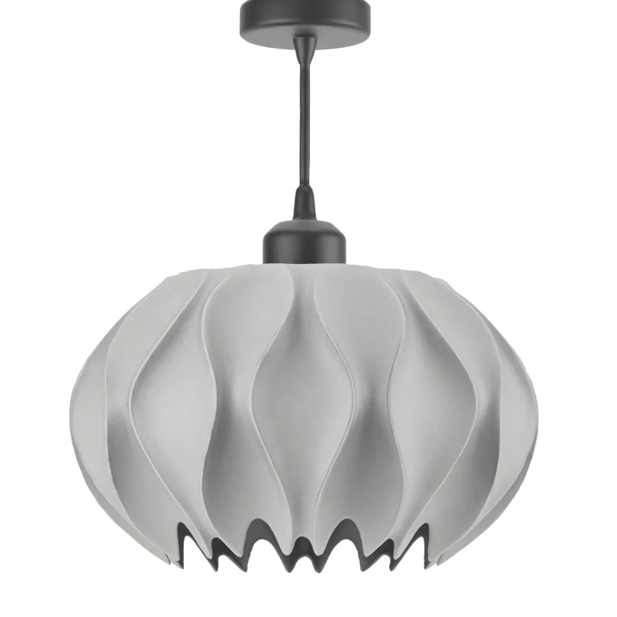 Sculptural Hanging Lamp Shade Image 3