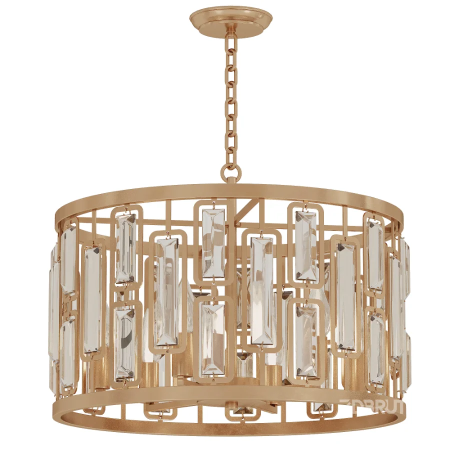 Bolton Crystal Pendant Light Image 3