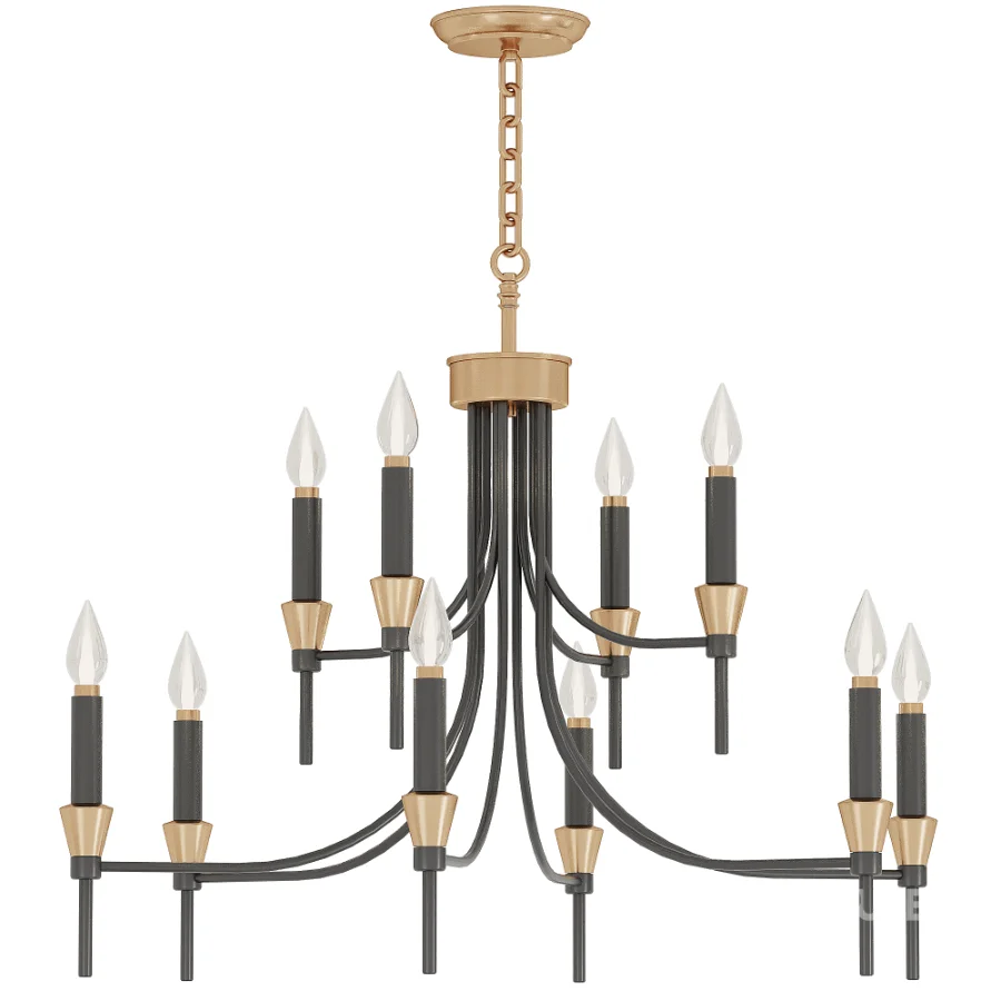 Naydene Dimmable Classic Chandelier Image 1