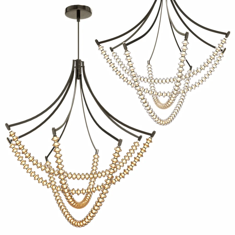 Pearl 49 25 LED Chandelier Image 3