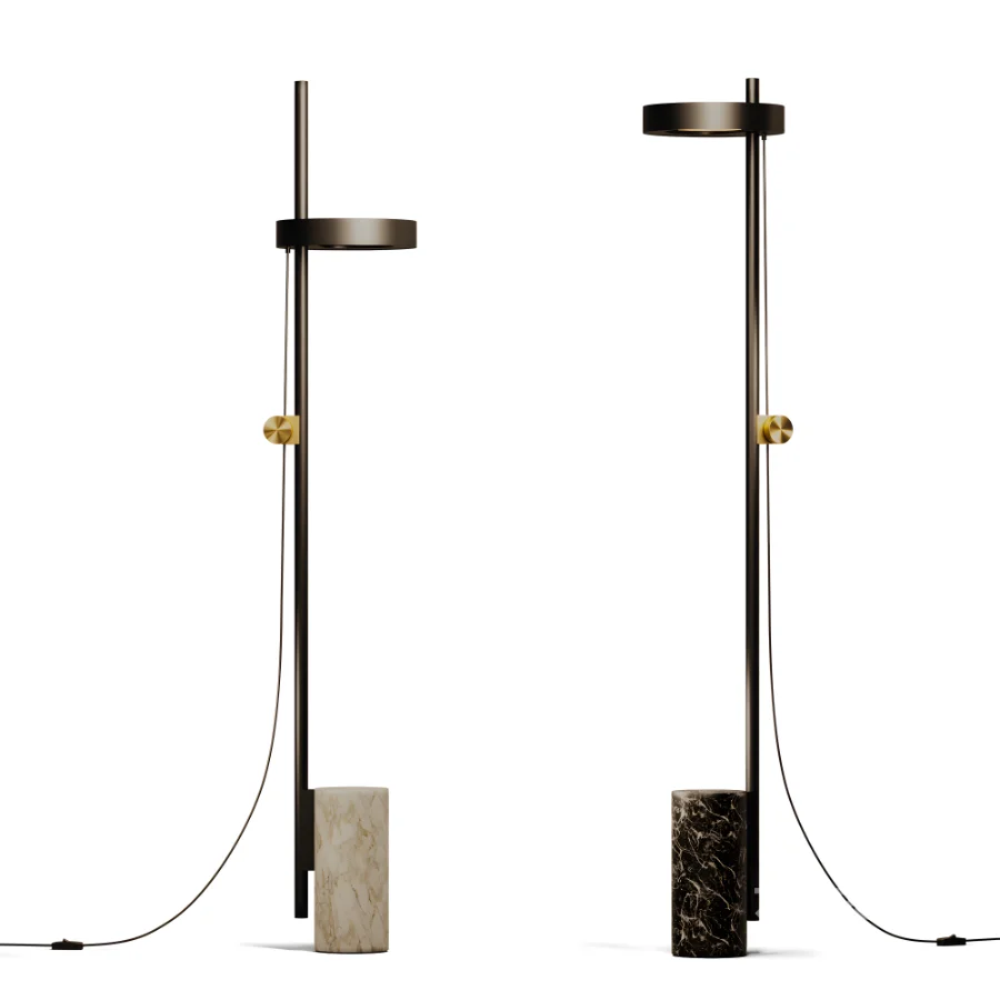 Rdgasp Cylinder Base Standing Floor Lamp Image 2