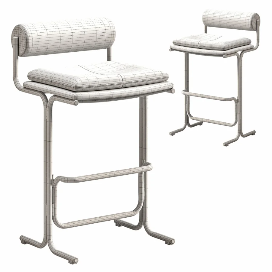 Bolster Bar Stool Image 3