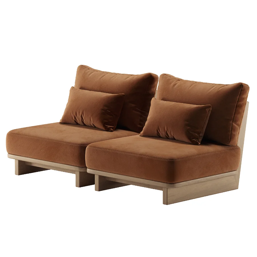 Daphne Outdoor Loveseat Image 2