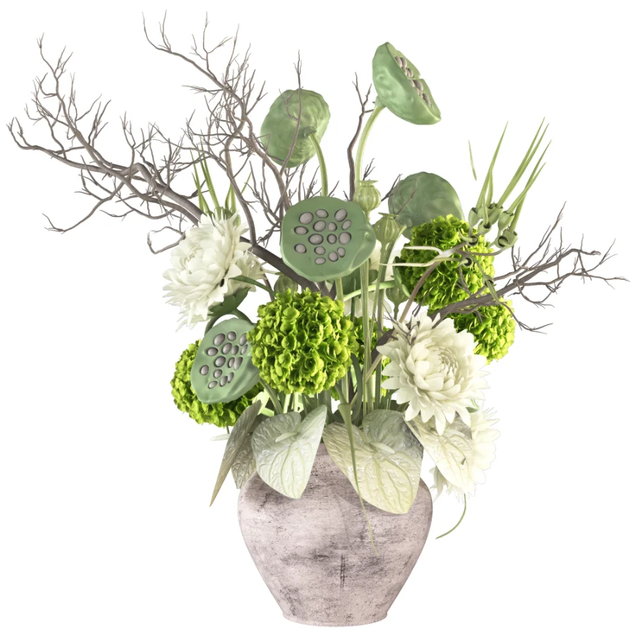 Bouquet of Flowers with Hydrangea 054 Image 1