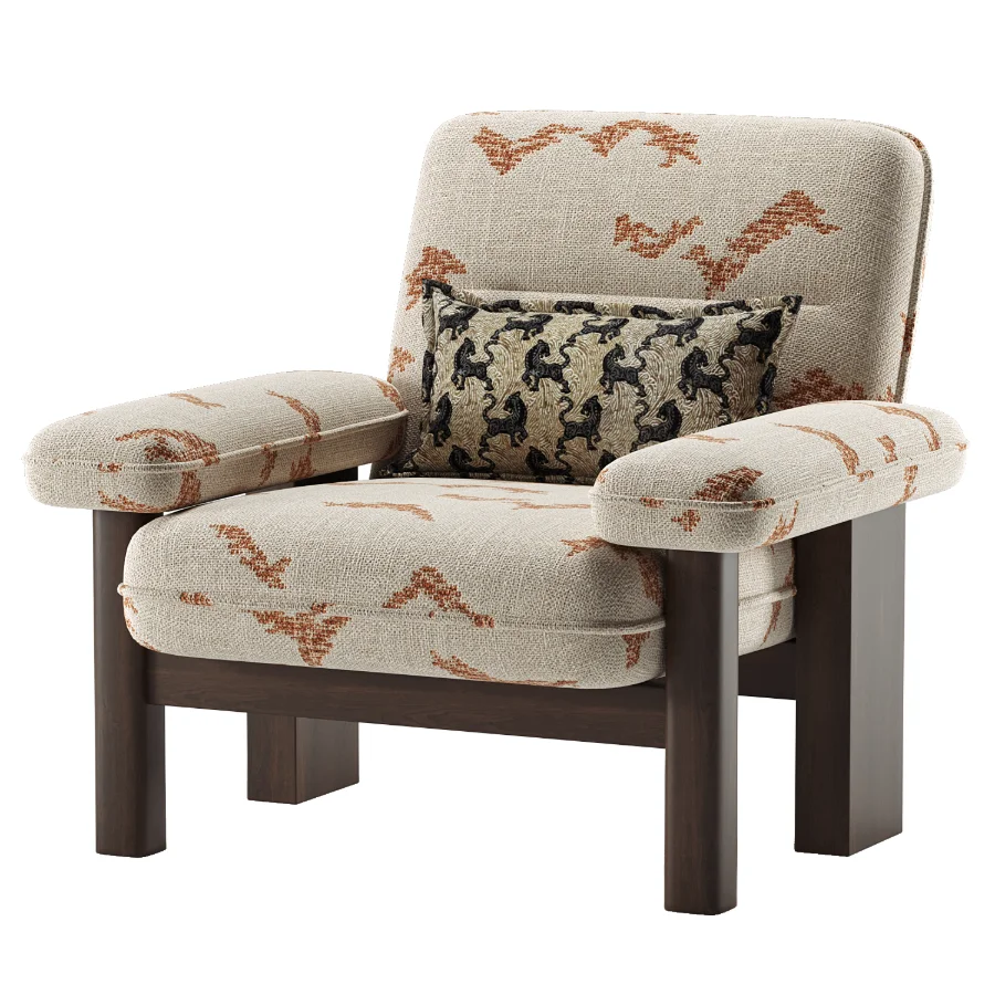 Boucle Accent Chair Image 4