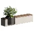 Bench with Plants – Urban Furniture 07 - Thumbnail 2
