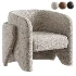 Contemporary Minimalist Armchair - Thumbnail 1