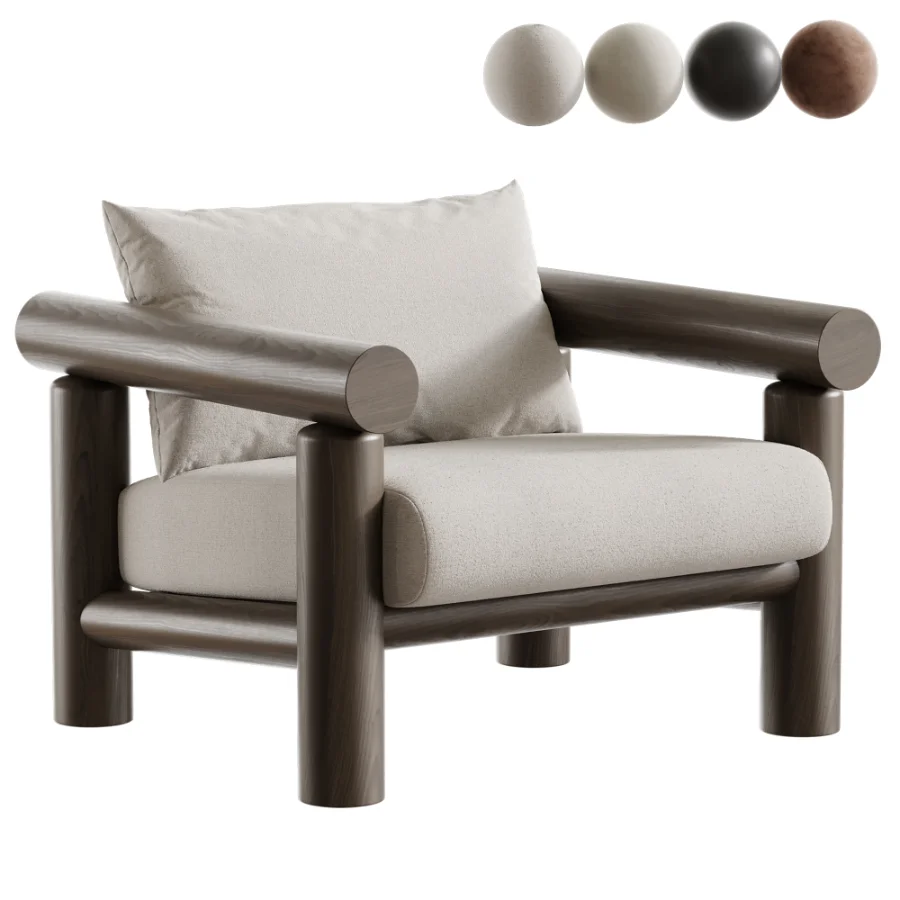 Oxford Wood Armchair Image 1