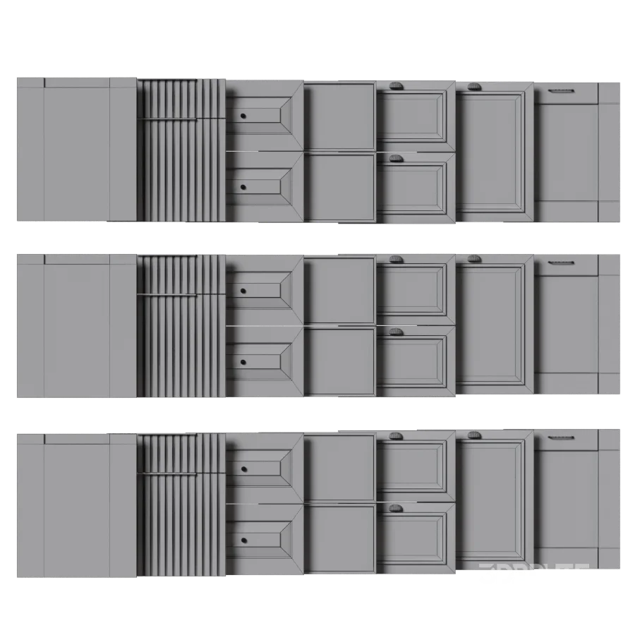 Kitchen Cabinet Fronts Set №2 Image 3