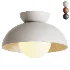 Modern Bowl Semi-Flush Mount Ceiling Light - Thumbnail 1