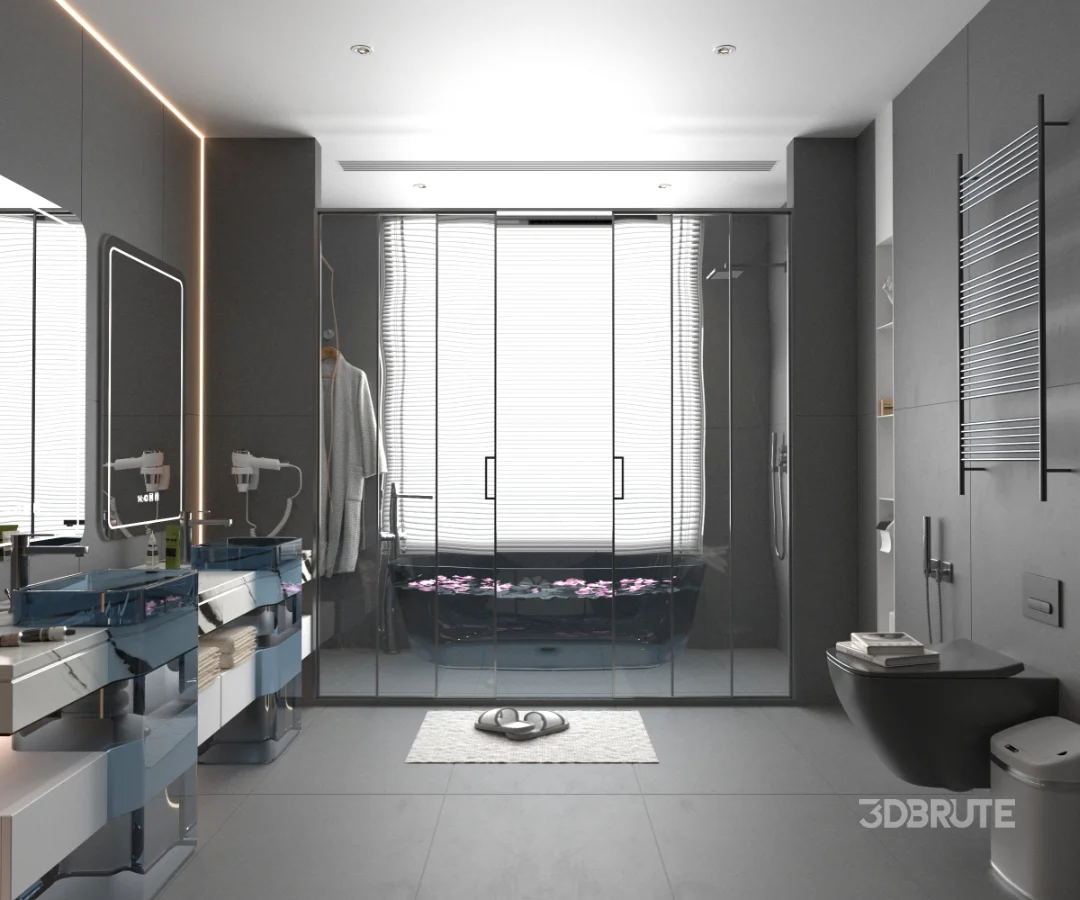 modern bathroom Image 1