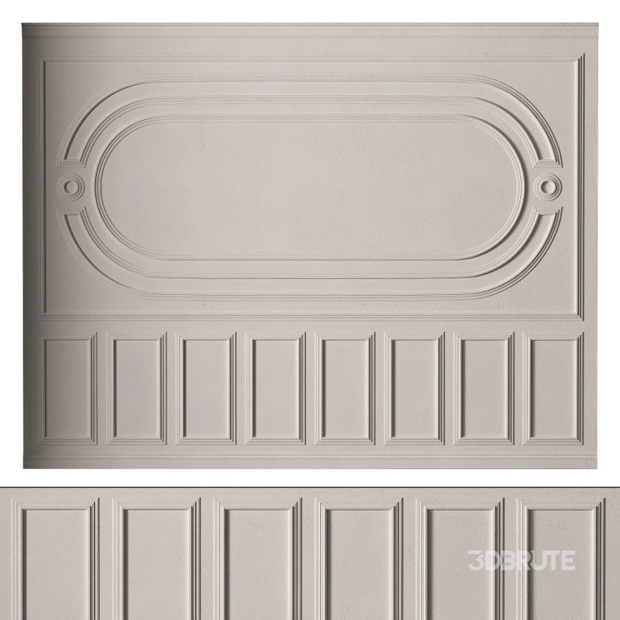 Classic 3D Wall Panel Elegant Design for Interior Decor 20 Image 6