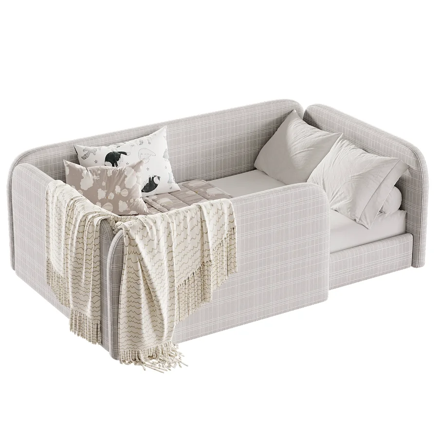 Montessori Upholstered Bed ALICANTE Image 1