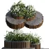 Bench with Plants – Urban Furniture 04 - Thumbnail 3