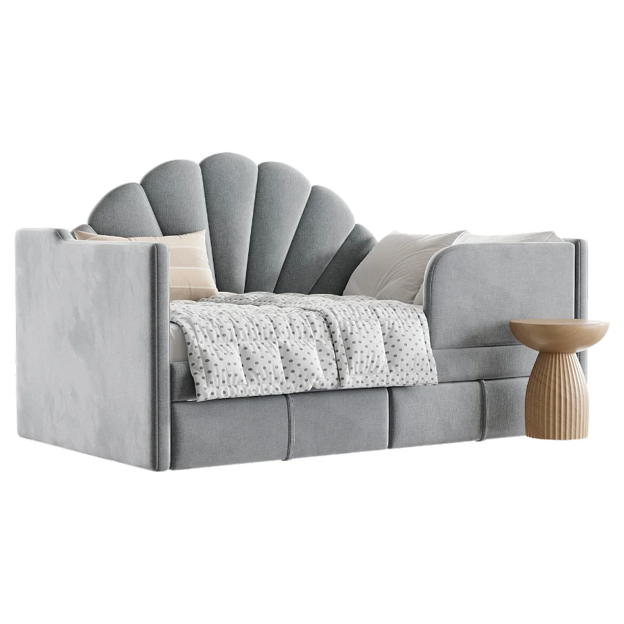 Mulan Soft Kids Bed Image 1