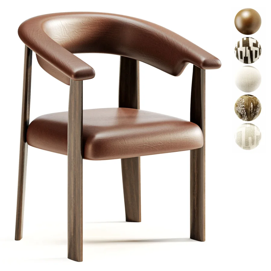 Afra Chair Upholstered by Baxter Image 3
