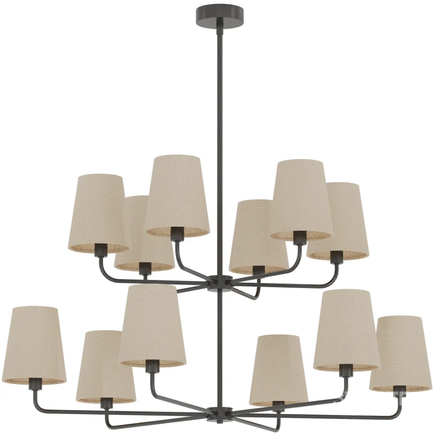 Light Adjustable Sputnik Chandelier Image 5