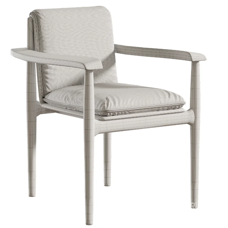 Giorgetti Kumiki Small Armchair Dining Chair Image 5