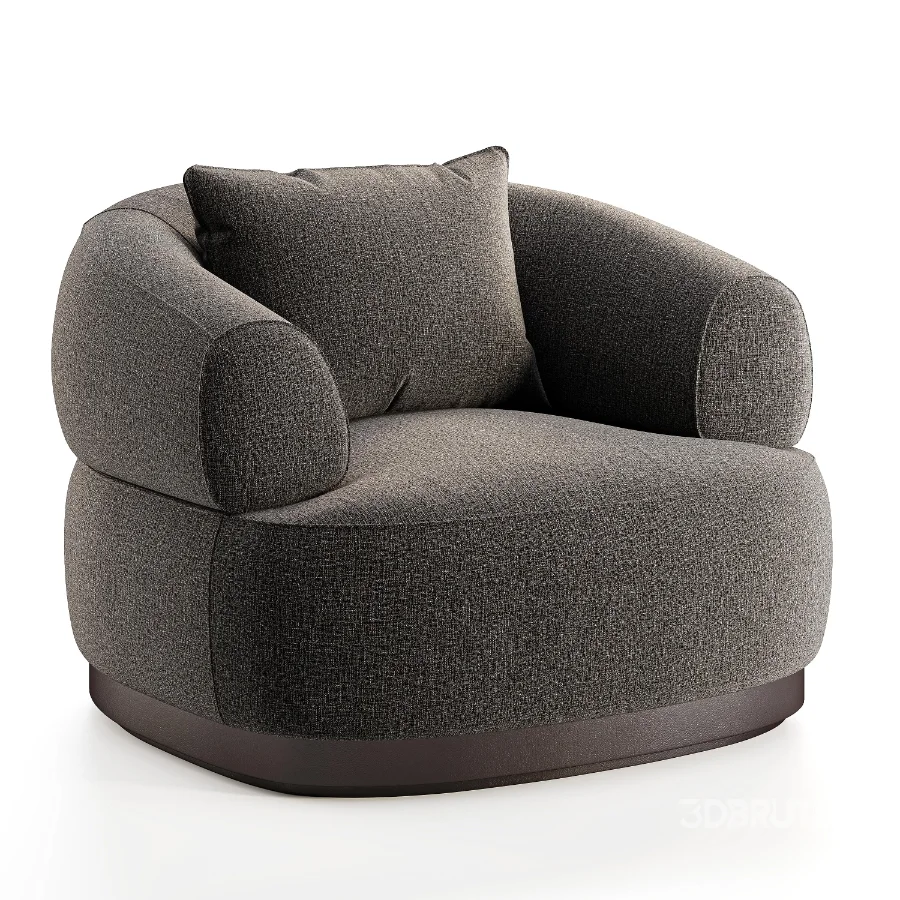 Amalfi Swivel Lounge Chair-Harbour Image 4
