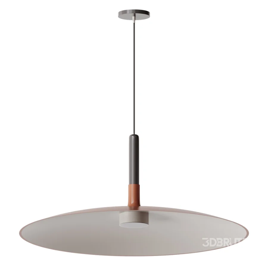 Minimalist Metal LED Pendant Lamp Image 2