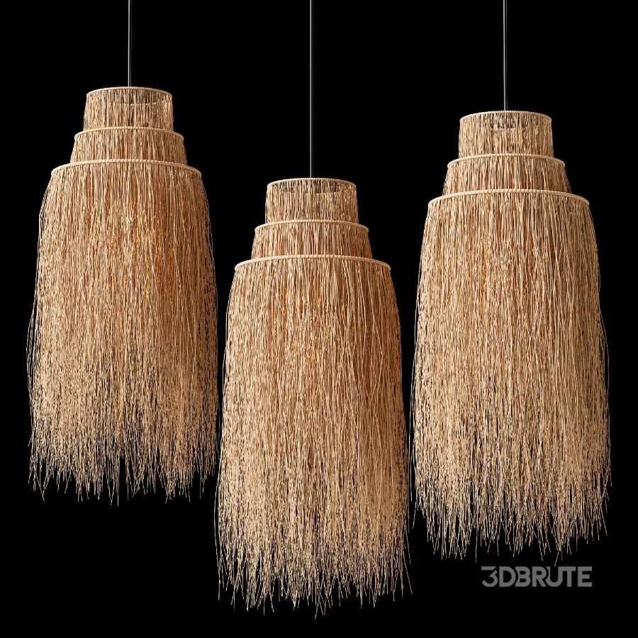 Tropical Style Pendant Lamp Image 2