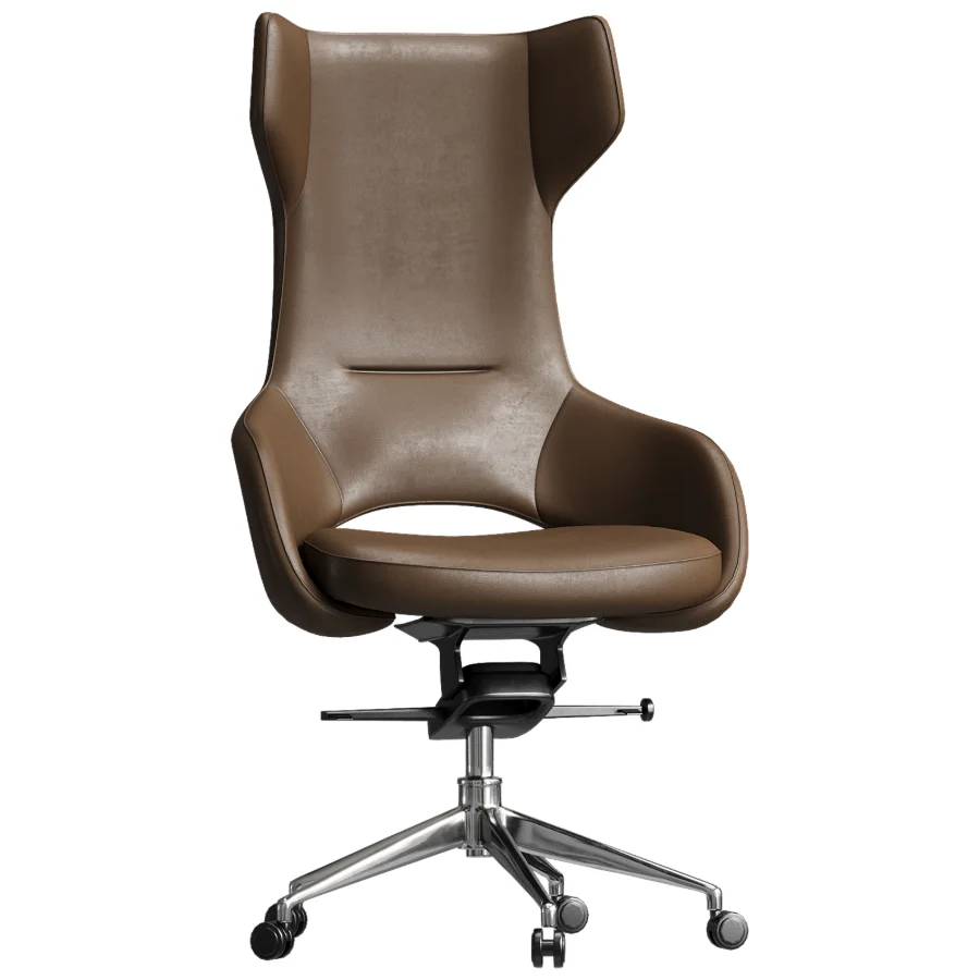 Cosmo High Back Swivel Executive Chair Black Image 2