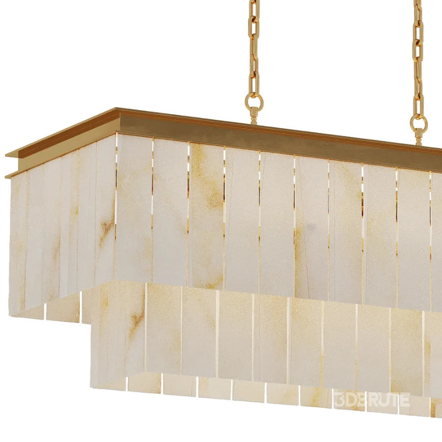 Afralia Marble Ceiling Chandelier Set2 Image 4