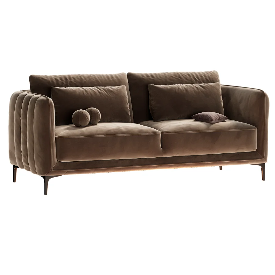 Rae Genuine Upholstered Sofa Image 5
