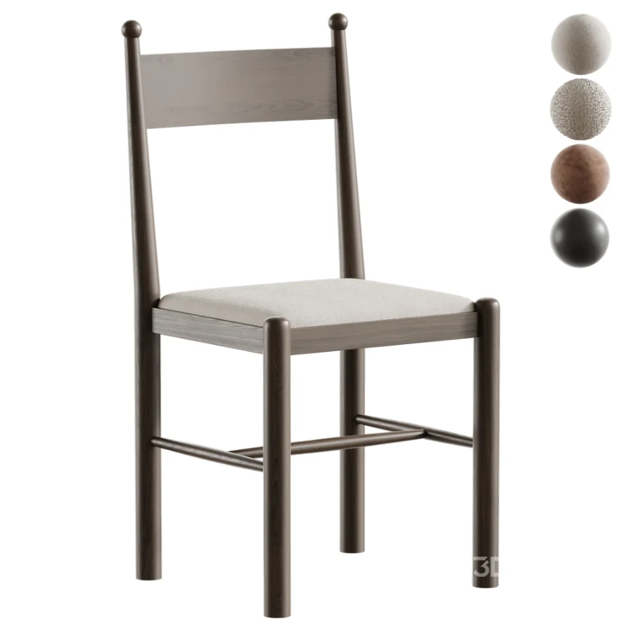 Finials Dining Chair Image 1