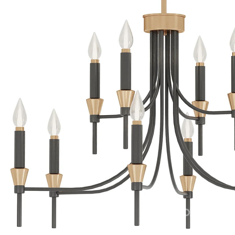 Naydene Dimmable Classic Chandelier Image 3