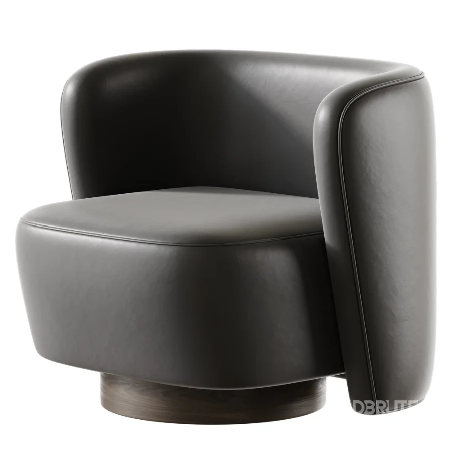 Swivel Lounge Chair by Juliana Lima Vasconcellos Image 3