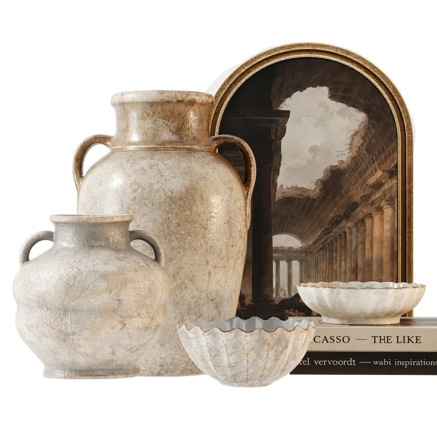 Classic Vintage Decor Set 0029 Image 5