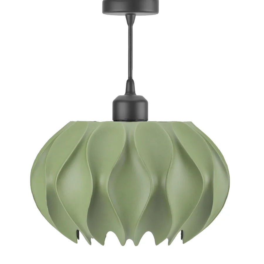 Sculptural Hanging Lamp Shade Image 2