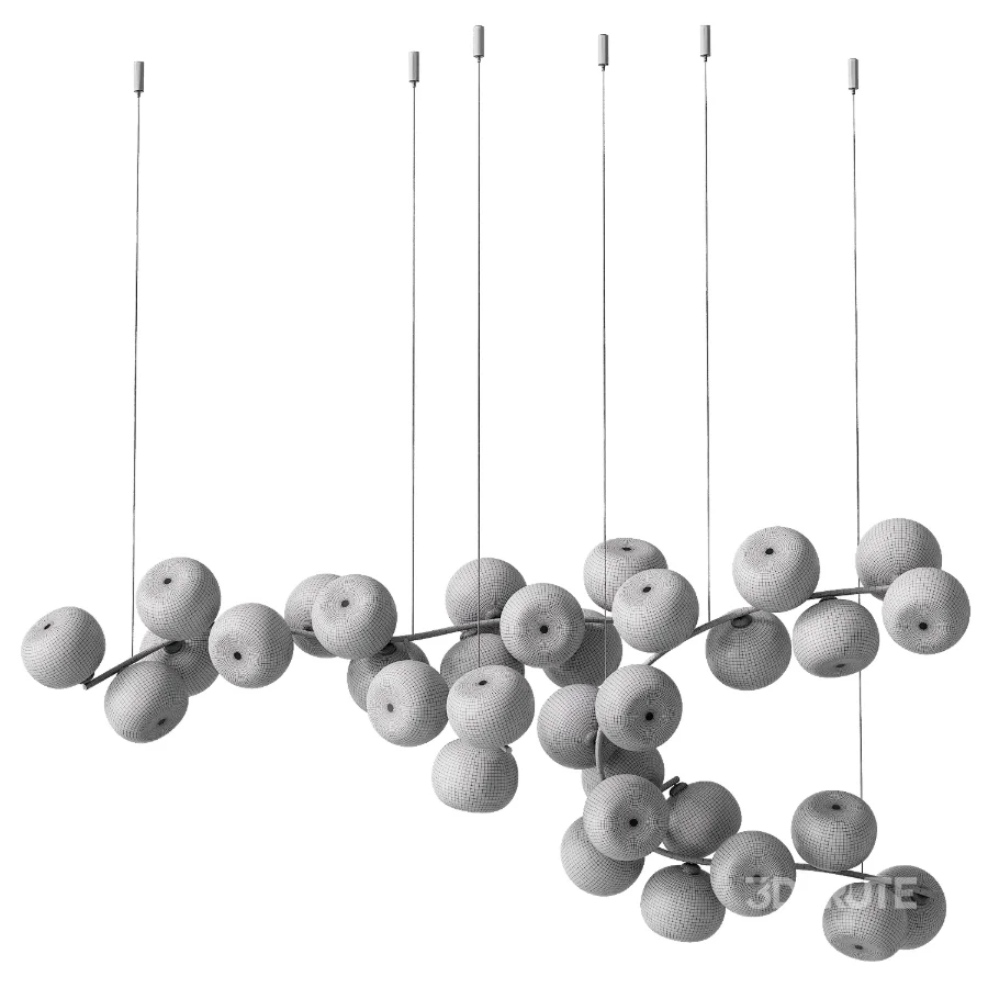 Maehwa Chandelier Branch 34 by Giopato & Coombes Image 4