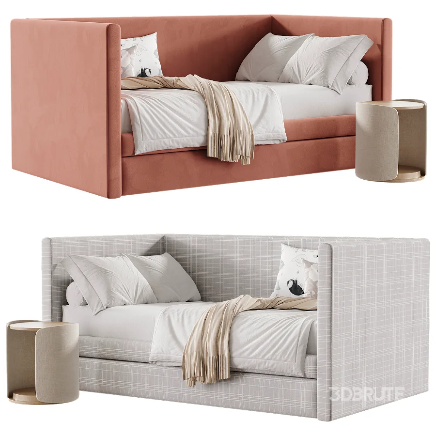 Childrens Upholstered Bed Gaia Image 4