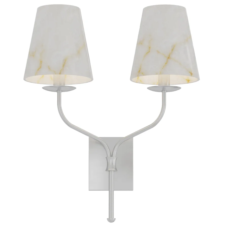 Mirevaux Alabaster Wall Sconce Image 3