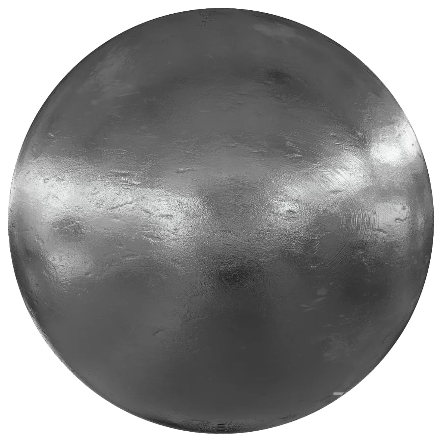 FB28 Worn Steel | PBR | 4 Mats | 4K Image 2