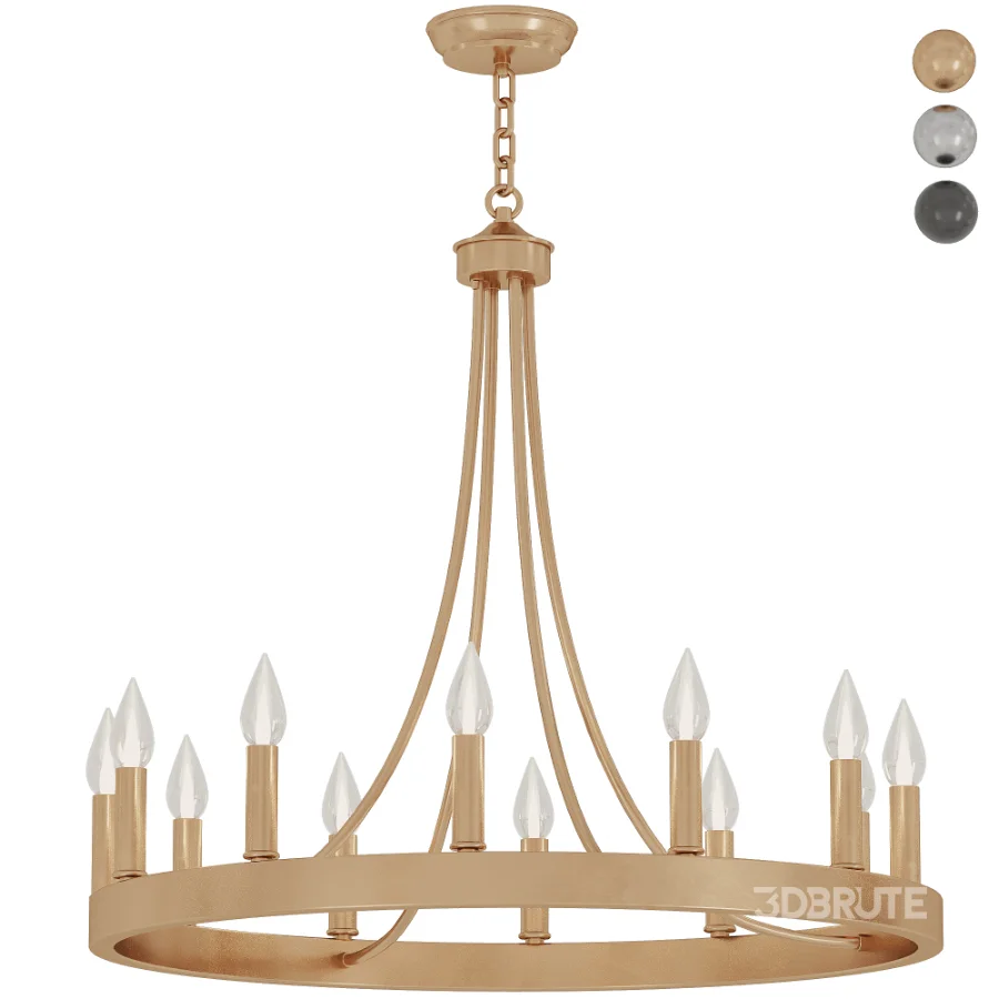 Hendon Wagon Chandelier Image 1