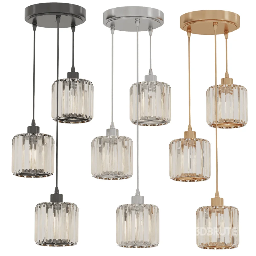 Stacyann Round Crystal Chandelier Image 1