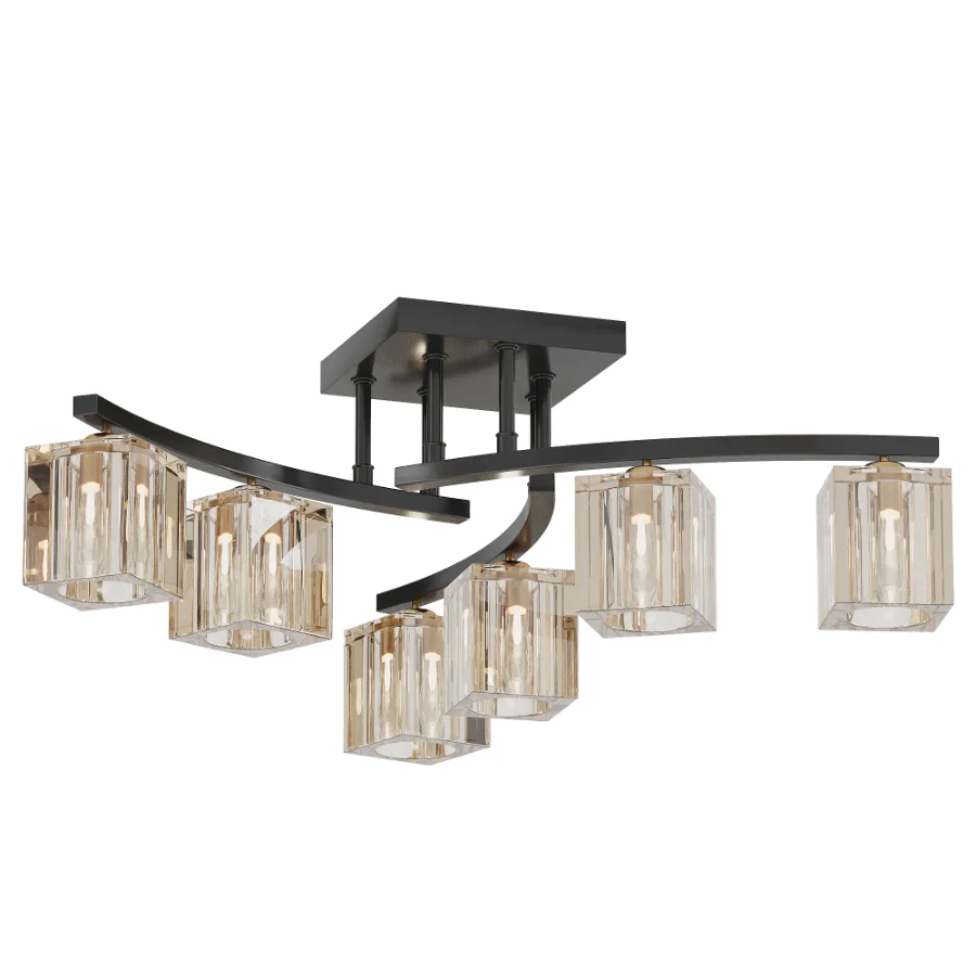 Sputnik Ceiling Chandelier Image 2