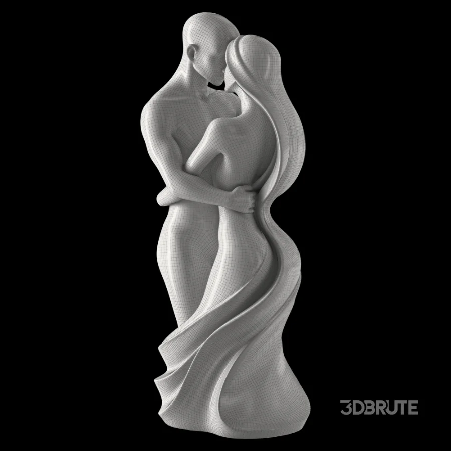 Eternal Embrace Sculpture Image 5