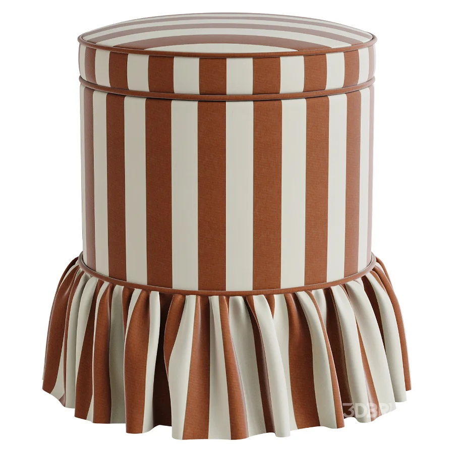 Aurora Footstool pouf Image 1